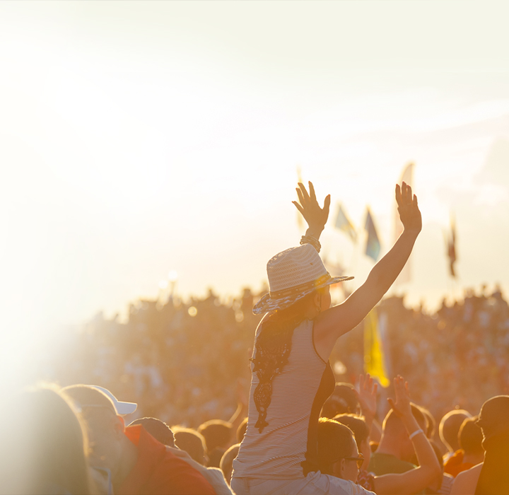 Festival event VIP transportation with a professional chauffeur