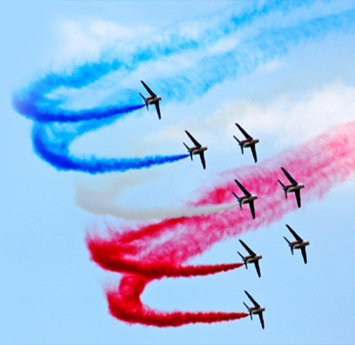 Airshow event transportation with a professional chauffeur
